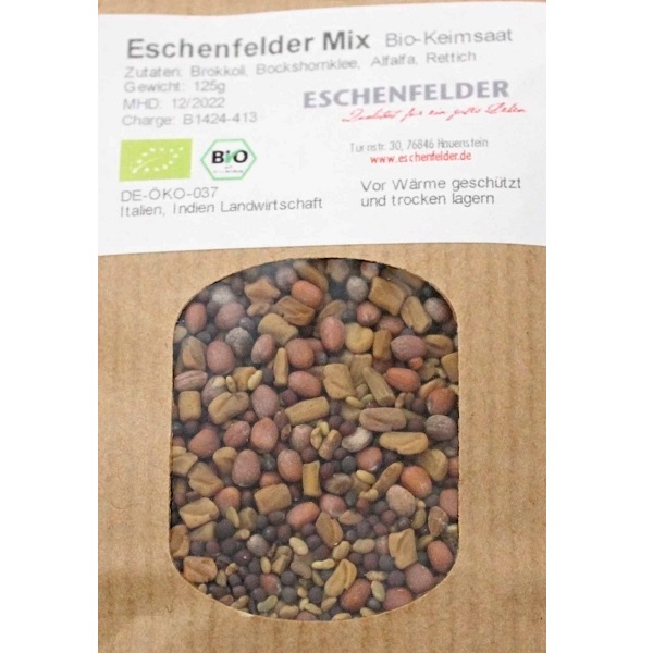 BIO semená na klíčenie a mikrozeleninu Zmes 125g